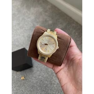 Michael Kors Tortoise Shell Cream Watch